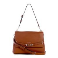 Bolsa Silvye Flap Shoulder Bag Marrom - Marrom