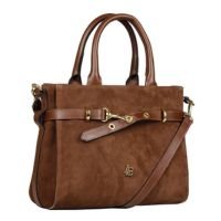 Bolsa Média Mirela Linea Bella 5565 - Marrom