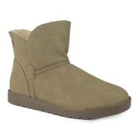 Bota Feminina Forrada de pelo inverno Peluciada Mooncity 70812