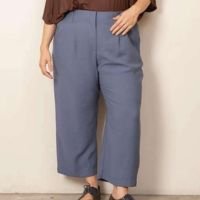 Bold - Calça Alfaiataria Doha Plus Size Azul