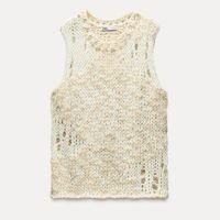 SUÉTER COLETE DE TRICÔ OVERSIZE