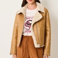 Jaqueta Couro Sintético Double Face - Highline