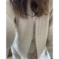 Kimono de tricô Emiko Areia