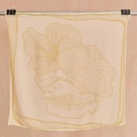 Lenço Búzios Amarelo