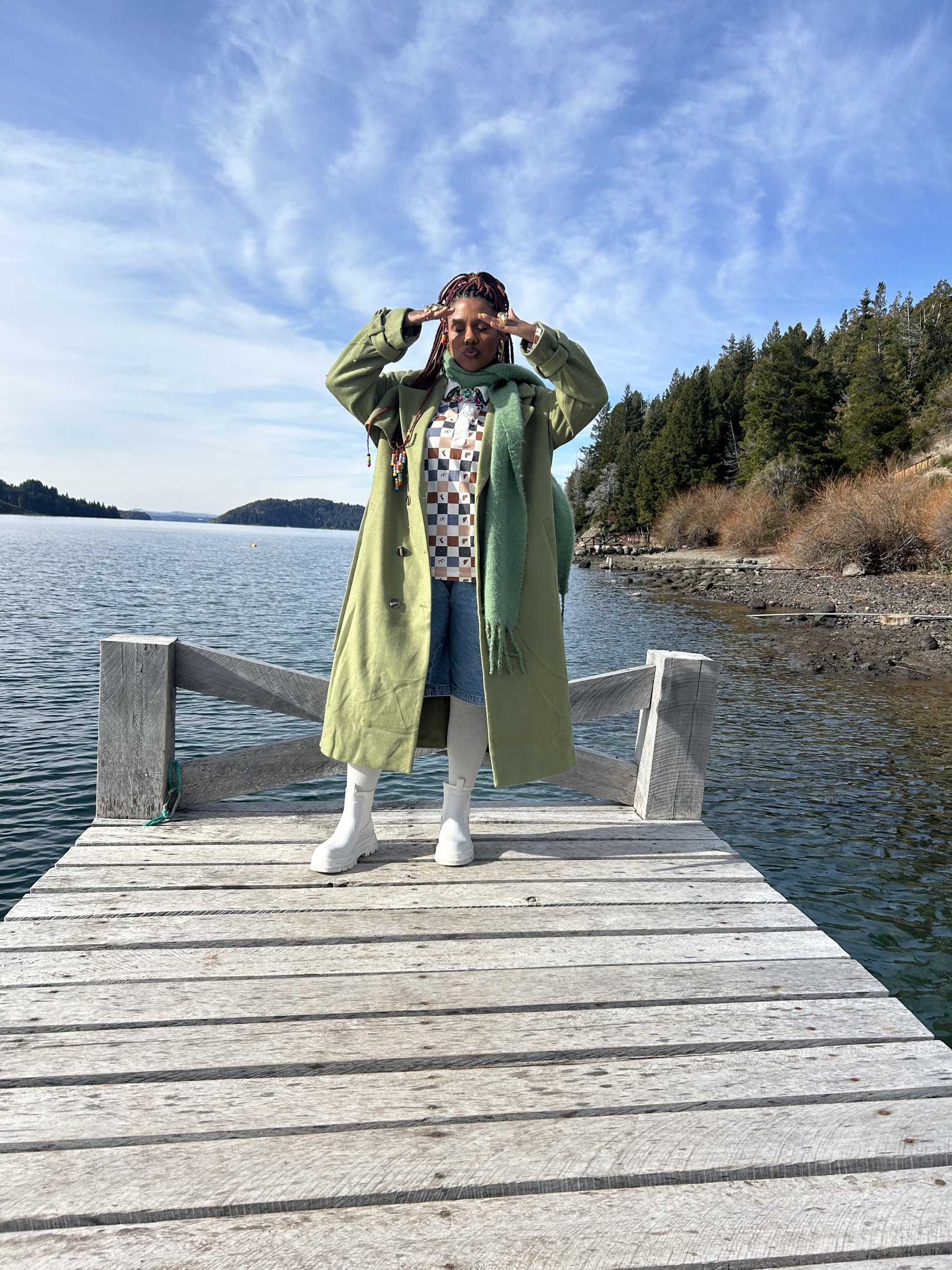 Looks de inverno coloridos