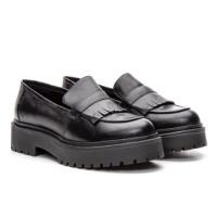 Mocassim Sandalo Feminino Hannah Black - Preto