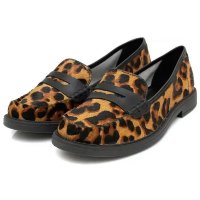 Mocassin Giulia Domna Animal Print Onça