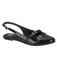 Sapatilha Moda Casual Feminina Moleca - Preta