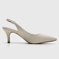 Scarpin Vizzano Slingback Off-White