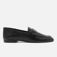 Mocassim Preto Couro