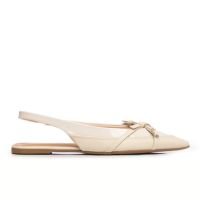 Sapatilha Slingback Off White