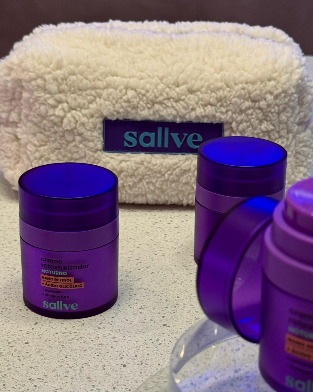 creme retexturizador noturno da sallve
