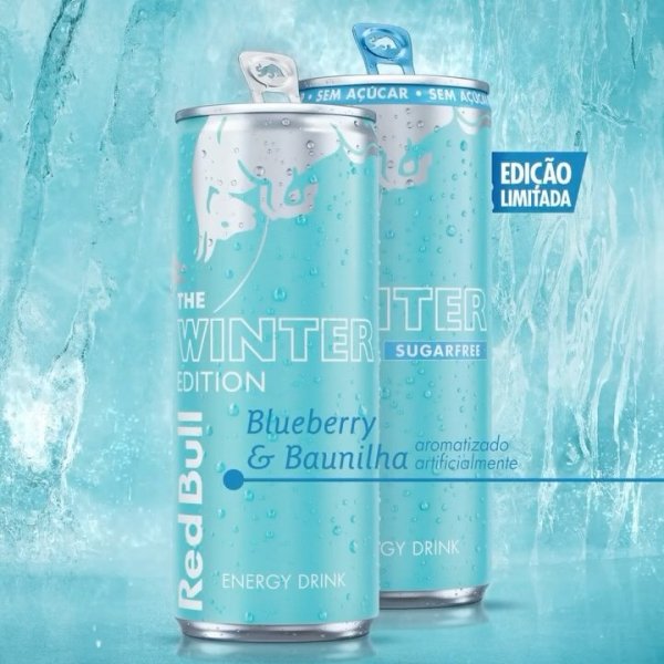Red Bull lança edição de inverno com sabor inédito