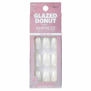 Unha Postiça Impress Glazed Donut - Vanilla Glazed 1Un