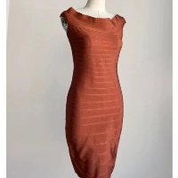 VESTIDO BANDAGEM OMBRO A OMBRO