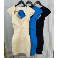 Vestido tricot modal bandagem