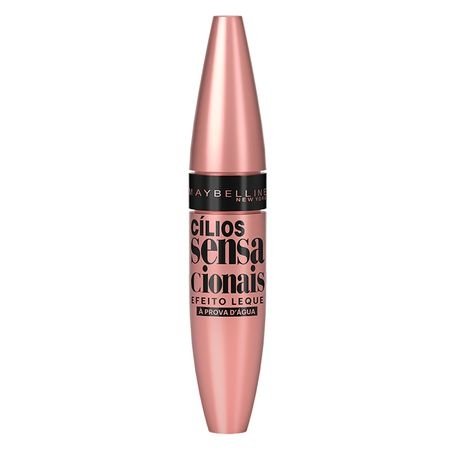 Máscara De Cílios Maybelline NY Lash Sensational À Prova D\'Água Preto