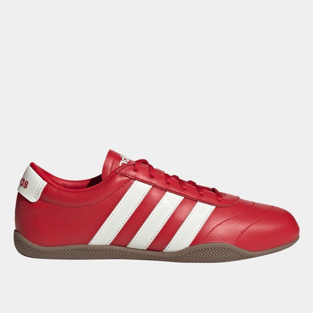 Tênis Adidas Grand Court LO Feminino - Vermelho+Branco
