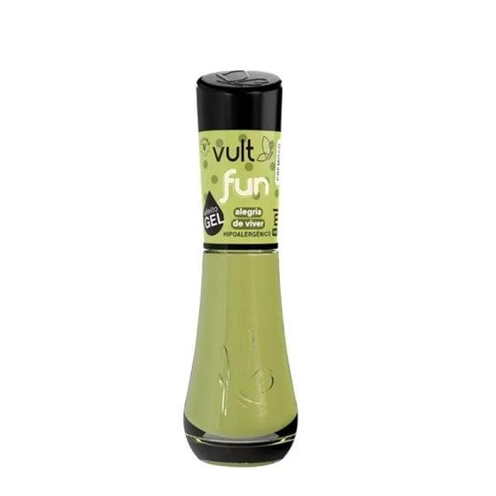 Esmalte Verde Cremoso Alegria de Viver 5F Fun 8ml Vult