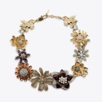 COLAR FLORES JOIAS BRILHOS