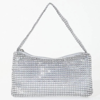 HUISHU Shoulder Saco , Mini Mulher Diamantes , Luxo Crossbody Leve Feminino