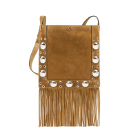 Valentino Garavani Bolsa de ombro Nellcôte em camurça | Bolsas transversai