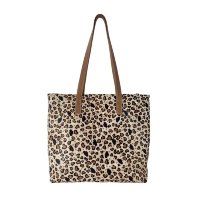 Bolsa Sacola Topgrife Shopper Couro Pelo Onça