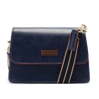Bolsa Tiracolo Média Raven Azul