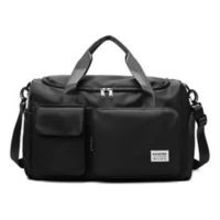Bolsa De Viagem Sport Com Bolso Impermeável Alça Lateral 30l