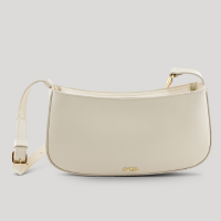 Bolsa Baguete Média em Couro Minimal