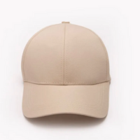 boné de sarja aba curva bege claro - Único