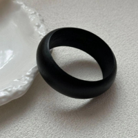 MAOYE66 Pulseiras Grossas Femininas , Exageradas De Resina De Textura Vinta