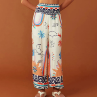 Calça Estampa Mar Aberto