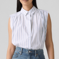 Blusa Levi\'s® Gracen Azul Sem Mangas