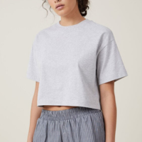 Camiseta - Cropped Boxy Tee