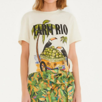 T-Shirt Fit Farm Rio Coco Gelado
