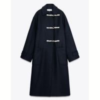 CASACO CRUZADO COM ALAMARES