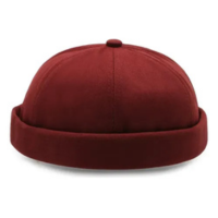 Boné Docker Unissex Skullcap, Boné De Marinheiro Retrô, Gorr