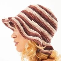 Bucket Crochet Chocolate