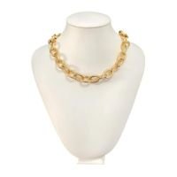 Presente Colar Corrente Elos Grossos Banhado A Ouro 18k Antialérgico Barato