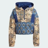 Jaqueta Adidas Premium x FARM Rio Feminina - Azul