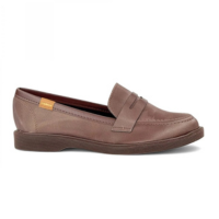 Sapato Loafer Casual Cetim Moleca Feminino