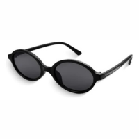 Óculos De Sol Uv400 Oval Feminino Saint Germain Siena Preto Oval Preto Pret