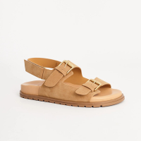 Papete em camurça com fivela e velcro - FENDI