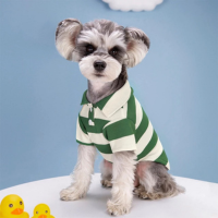Camiseta Pólo Sevenpet Stripe Pet Para Cães Grandes Roupas Finas Cachorro S