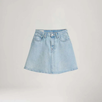 Saia Levi\'s® Mini Flounce Lavagem Clara