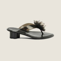 Sandália Saltinho Jelly Hibisco