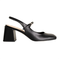 Sapato Slingback Boneca Preto Dm Preto