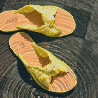 Sandália Rasteira Ráfia Nó Lifestyle