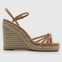 Sandália Santa Lolla Plataforma Bege